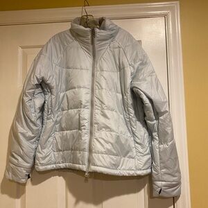 Women's Light Blue Puffer Jacket